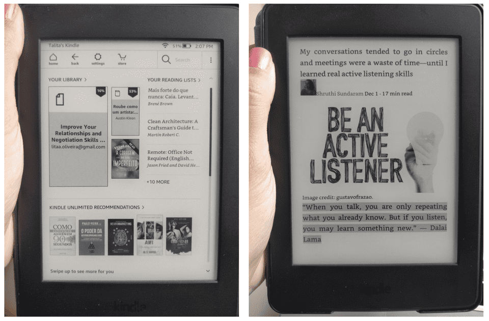 on kindle on kindle